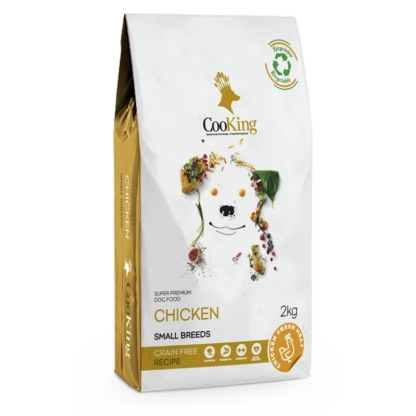 Cooking dog small breeds chicken 2 Kg
