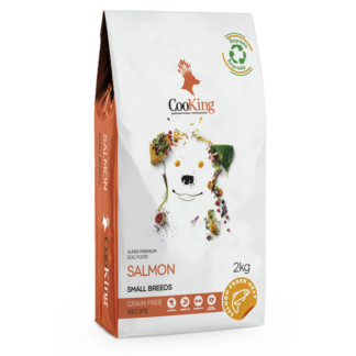 Cooking dog small breeds salmon 2 Kg