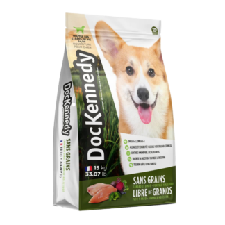 DocKennedy grain free pollo, pato y pavo 15 Kg
